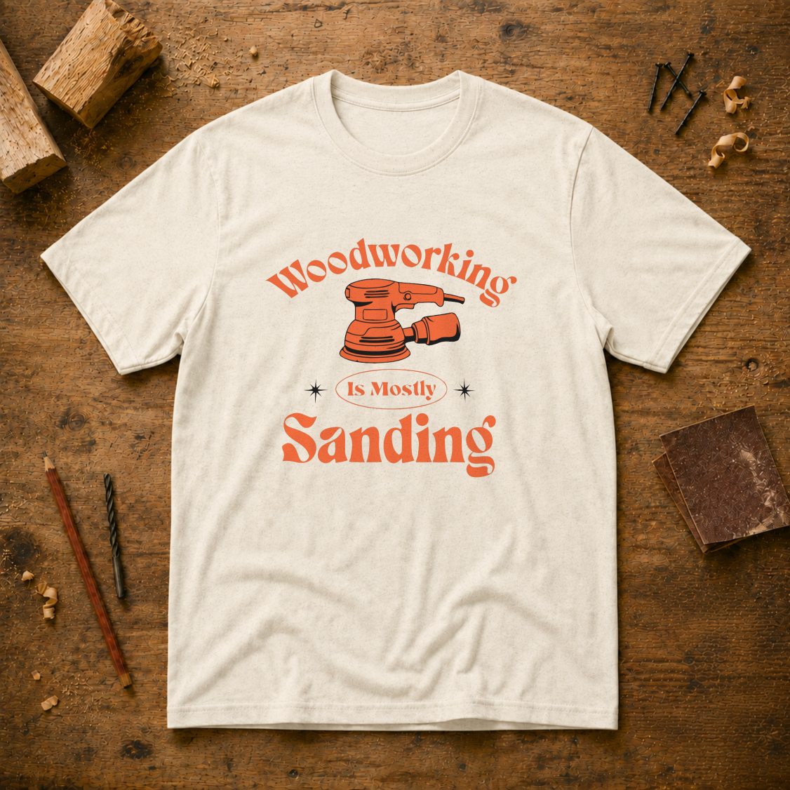 Woodworking Is Mostly Sanding