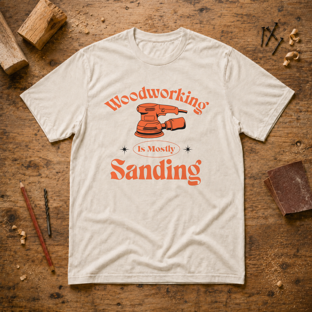 Woodworking Is Mostly Sanding